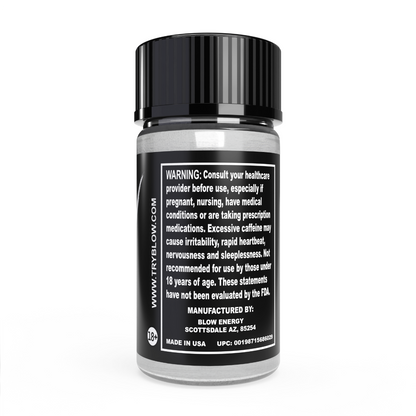 Blow Energy Powder - 1g Container - 20 Pack (400mg Caffeine Per Vial)